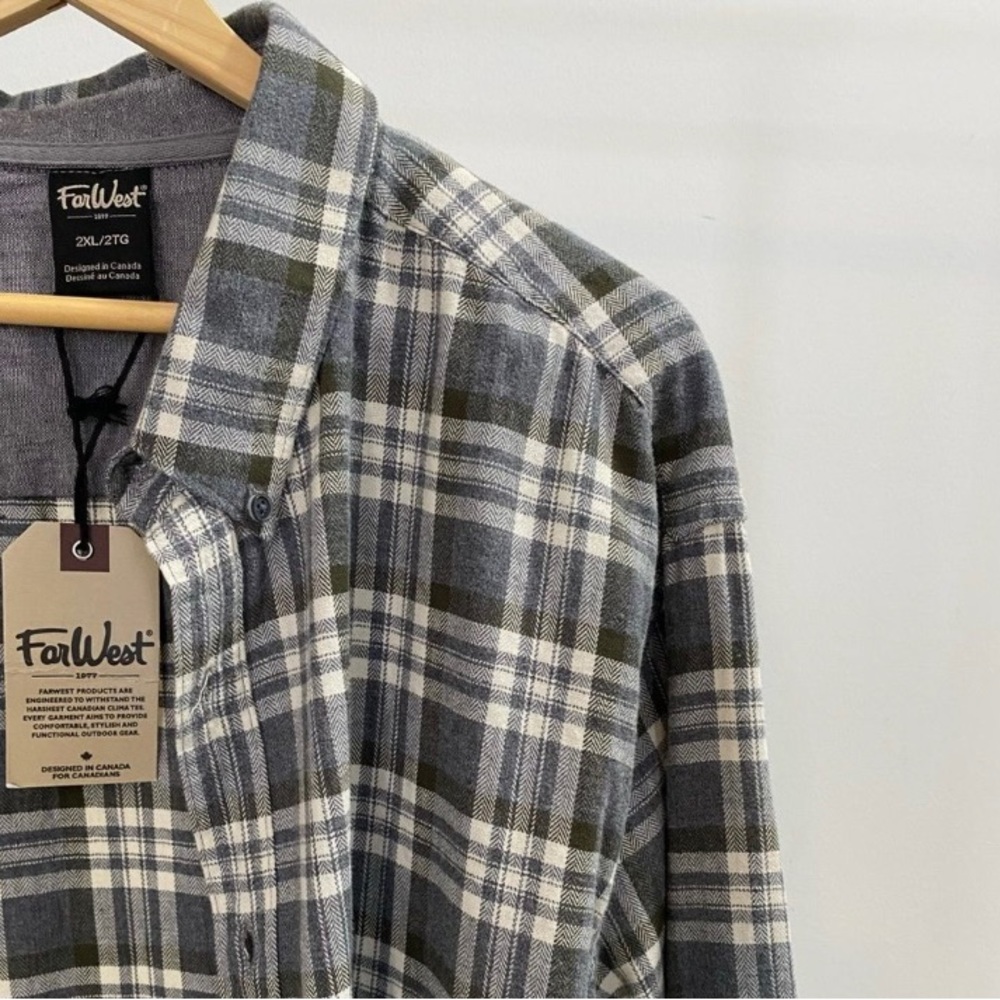 Flannel button down 2XL